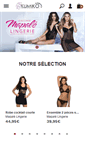 Mobile Screenshot of kumiko-lingerie.com